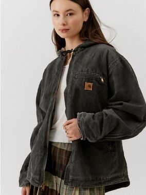 Carhartt Sherpa-Lined Hooded Jacket